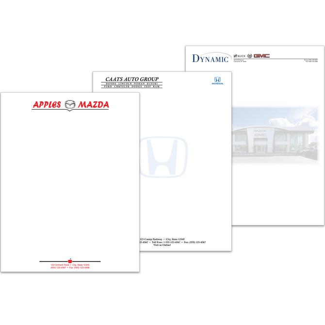 Custom Letterhead Office Forms Alabama Independent Auto Dealers Association Store